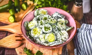 Gurken-Joghurt-Salat: Cremig, frisch & einfach Das perfekte Rezept