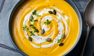 Kürbis-Kartoffel-Suppe im Thermomix: Cremig & Einfach